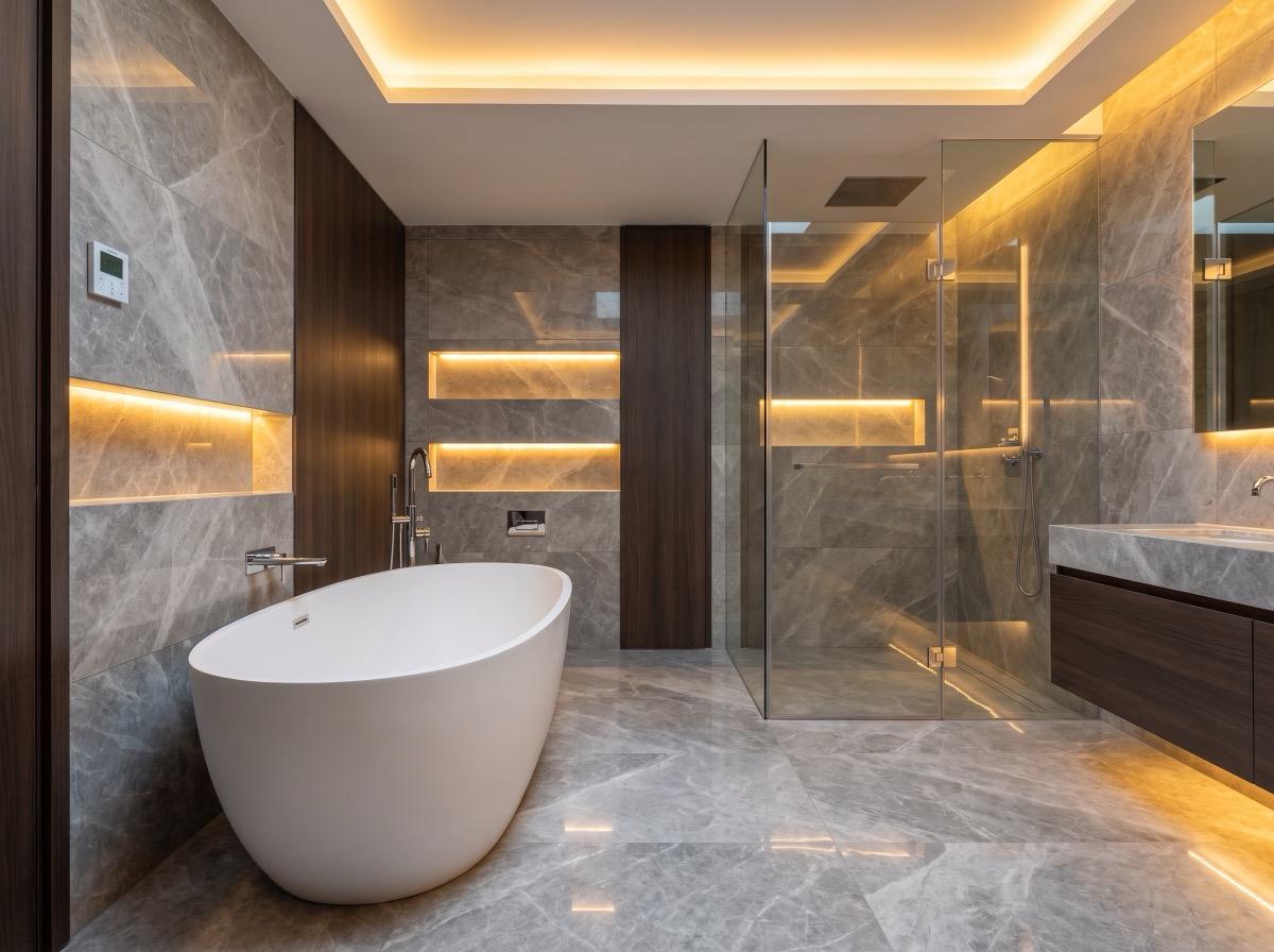 Luxury bathroom renovation